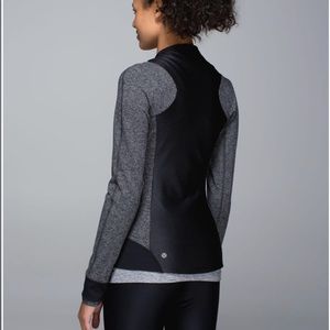Lululemon Emerge Renewed Jacket Black Heathered